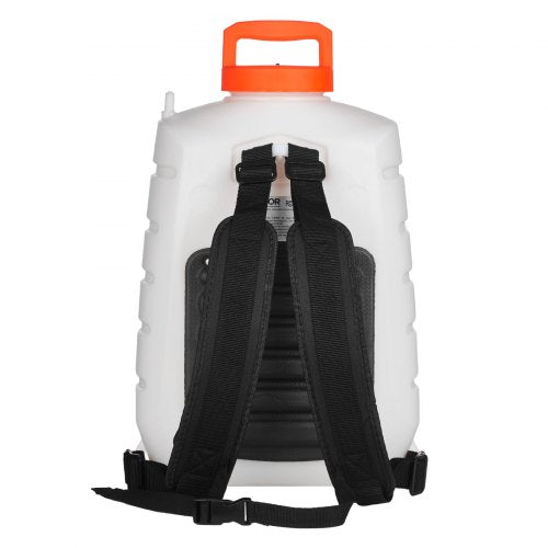 North Battery Powered Backpack Sprayer, 0-90 PSI Adjustable Pressure, 4 Gallon Tank, Back Pack Sprayer with 8 Nozzles and 2 Wands, 12V 8Ah Battery, Wide Mouth Lid for Weeding, Spraying, Cleaning